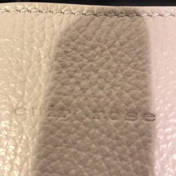 Cuir Rose large Grey and black leather bag - Picture 8 of 8